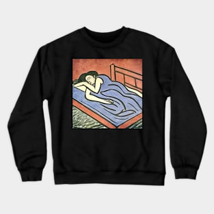 In sleep-Matisse inspired Crewneck Sweatshirt